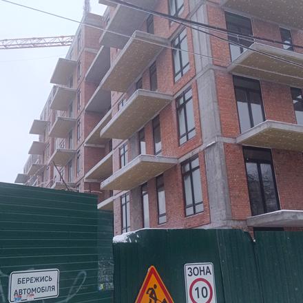 Хід будівництва OLEGIV Boutique Residence, 1-3 секції, січень 2026