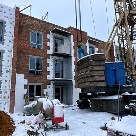 Хід будівництва ЖК Баварія, , січень 2026