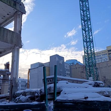 Хід будівництва KYЇVPROEKT City Space, Будинок, січень 2026