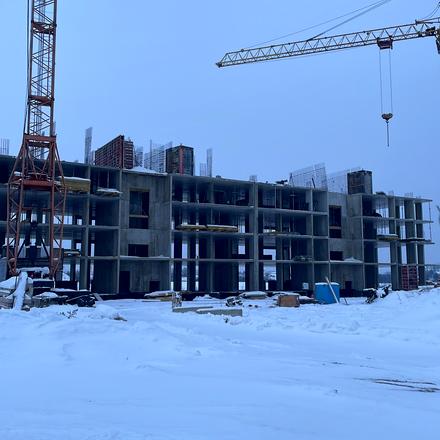 Ход строительства ЖК Литовский квартал, 5 дом, январь 2026