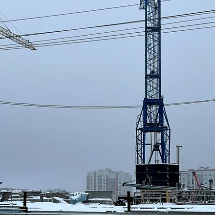 Ход строительства Микрорайон Академический, 3 очередь (дом 9), январь 2026
