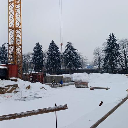 Хід будівництва ЖК Файна Таун, 043 будинок, січень 2026