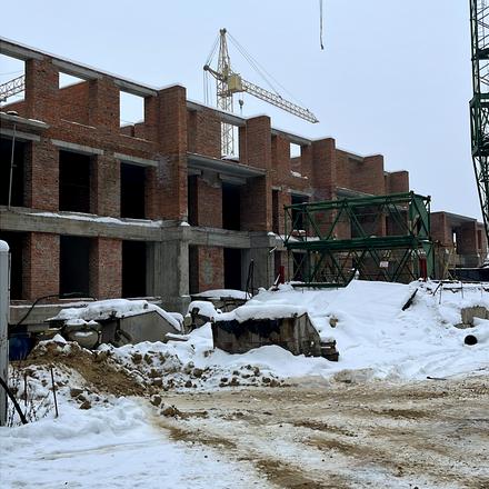 Ход строительства Жилой район Княгинин, 34 дом, январь 2026