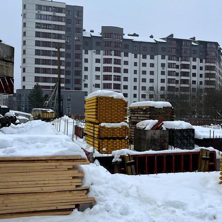 Ход строительства ЖК Гармония, 1 дом, январь 2026