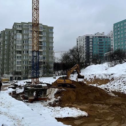 Ход строительства ЖК SVOÏ INSPIRO, Дом, январь 2026