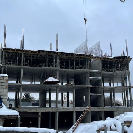 Хід будівництва ЖК Фруктова Алея, 5 будинок, січень 2026