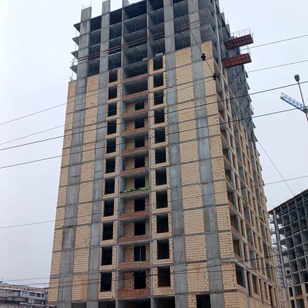 Ход строительства ЖК Polar Park, 1 дом, январь 2026