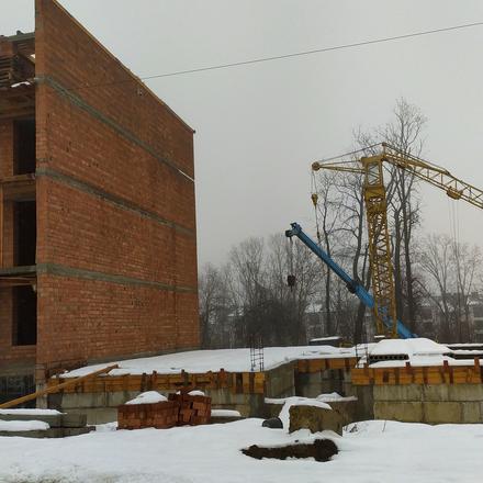 Хід будівництва ЖК Family Park, 3 будинок, січень 2026