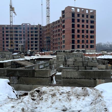 Хід будівництва ЖК Опришівська Слобода, 3 черга (будинок 8), січень 2026