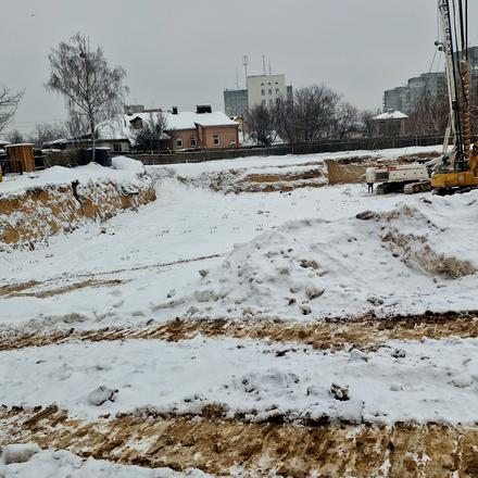 Хід будівництва просп. Перемоги, 64, 1 будинок, січень 2026