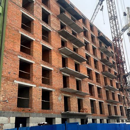 Ход строительства ЖК Family House, 1 дом, январь 2026