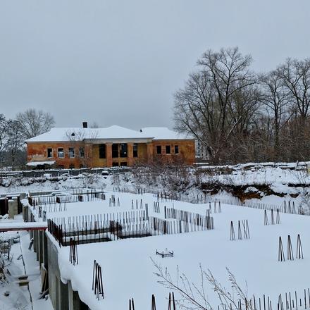 Хід будівництва вул. Курсанта Єськова, 14б, Будинок, січень 2026