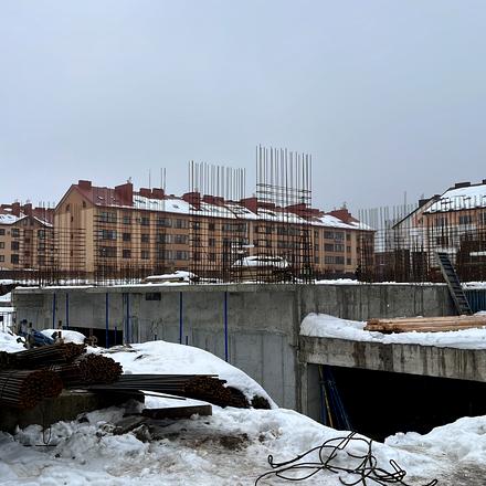 Ход строительства ЖК Wings, 2 дом, январь 2026