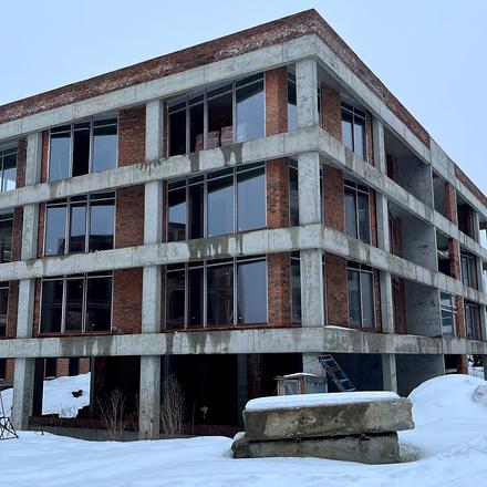 Ход строительства ЖК На Спортивной, Дом К, январь 2026