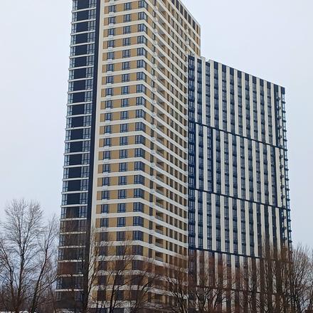 Ход строительства ЖК H2O, 1 дом, январь 2026