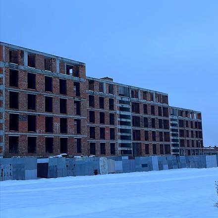 Ход строительства ЖК На Спортивной, Дом Б, январь 2026