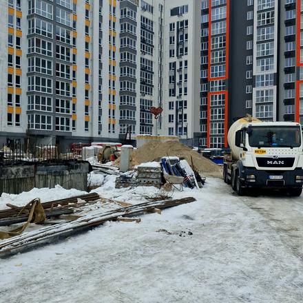 Ход строительства ЖК НЕЗАВИСИМОСТЬ, 2 дом (секции 1-2), январь 2026