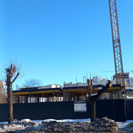 Хід будівництва вул. Михайла Паращука, 11, Будинок, лютий 2026