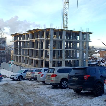 Хід будівництва ЖК Перемога, Будинок, лютий 2026