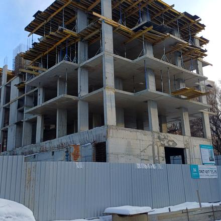 Хід будівництва ЖК Перемога, Будинок, лютий 2026