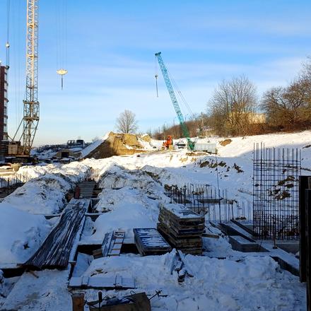 Хід будівництва ЖК Avila Land, 4 будинок, лютий 2026