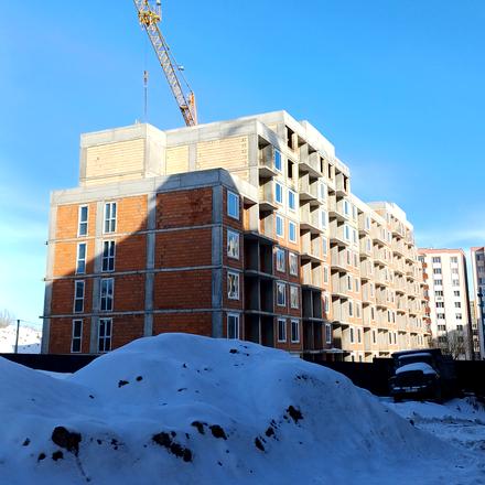 Хід будівництва вул. Озерна, 6/2г, 1 будинок, лютий 2026