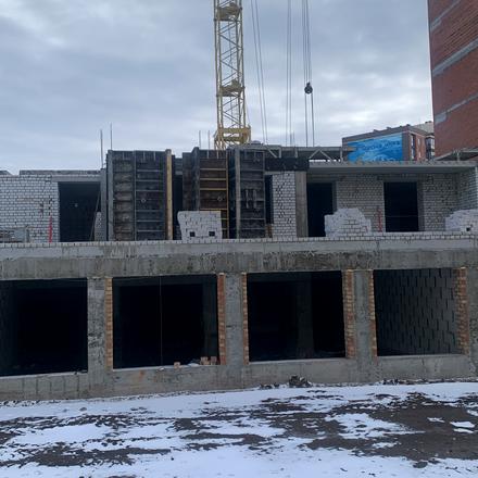 Хід будівництва ЖК Одеська Чайка (Сахарова), 11 будинок, лютий 2026