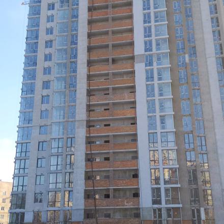 Ход строительства ЖК CITY HUB, 2 дом, февраль 2026