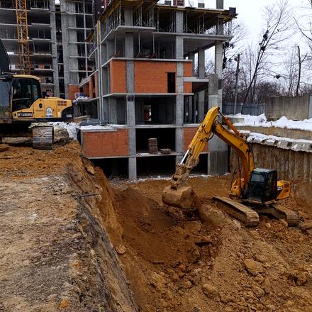 Хід будівництва ЖК N69 Residents, 3 будинок, лютий 2026