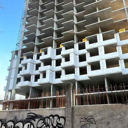 Хід будівництва ЖК Космос, Будинок, лютий 2026