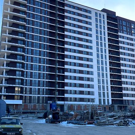 Ход строительства ЖК PEYOT, 1 дом, февраль 2026