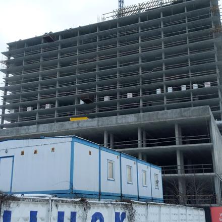 Ход строительства BOSTON Creative House, 1 дом, февраль 2026