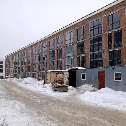 Ход строительства ЖК Эко-дом на Надийний, 12 дом, февраль 2026