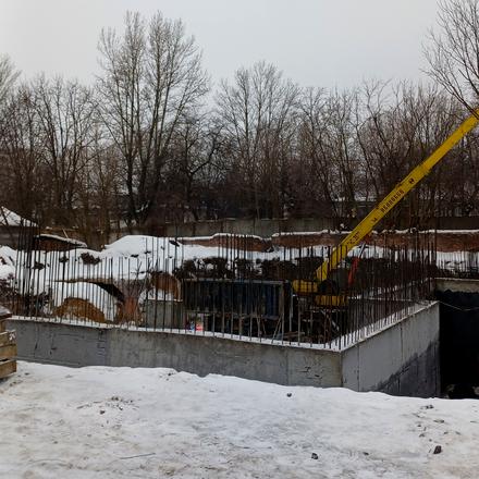 Ход строительства ЖК Альянс, 1 секция, февраль 2026