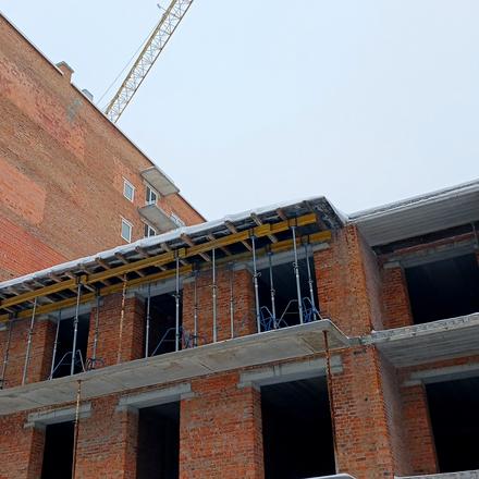 Хід будівництва ЖК Парковий Квартал, 6 будинок, лютий 2026