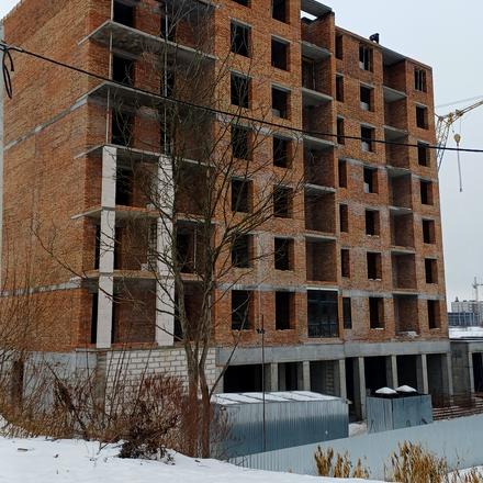 Хід будівництва ЖК Перлина Проскурова-5, 1 секція, лютий 2026