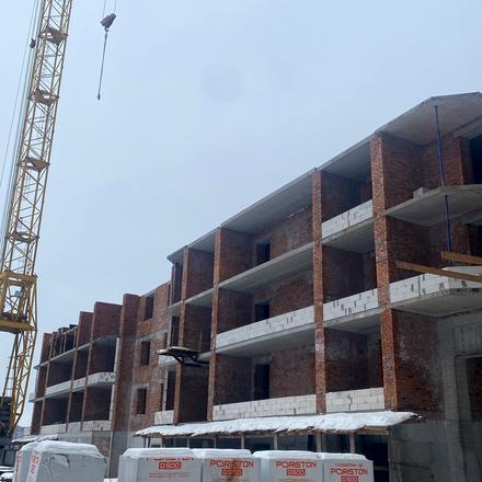 Хід будівництва ЖК AGATBUD, Будинок, лютий 2026