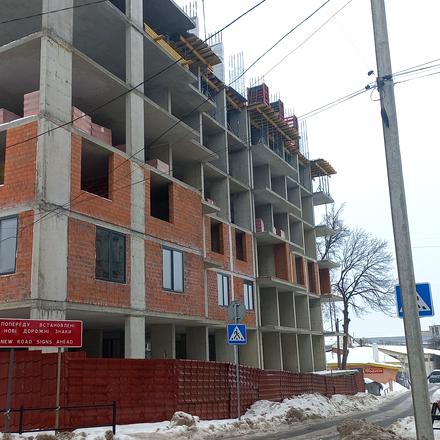 Хід будівництва ЖК на Стецька, Будинок, лютий 2026