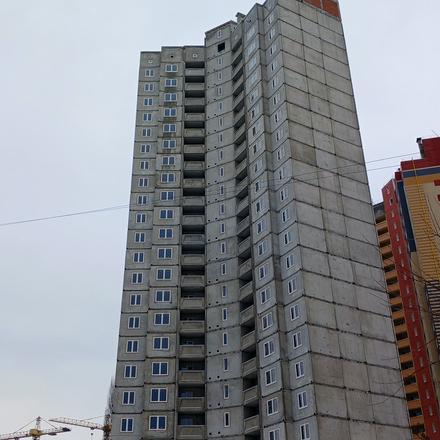 Ход строительства ЖК Эврика, 17 дом, февраль 2026