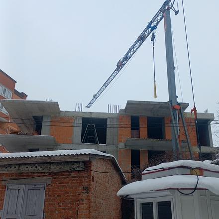 Хід будівництва вул. Межова, Будинок, лютий 2026