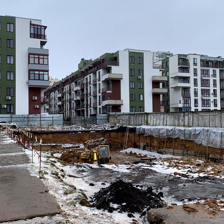 Хід будівництва ЖК Golden City, 5-7 будинки, лютий 2026