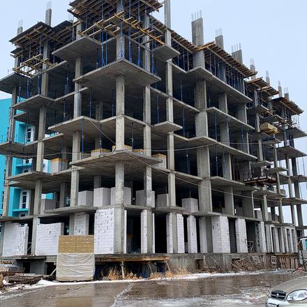 Хід будівництва ЖК Golden City, 4 будинок, лютий 2026