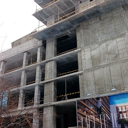 Хід будівництва THE ONE, Будинок, лютий 2026