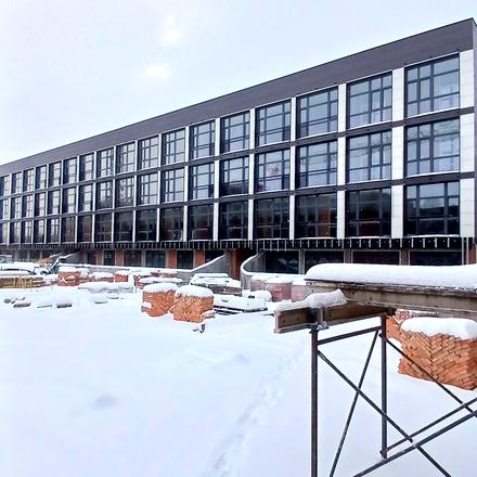 Ход строительства ЖК Luxberry lakes & forest, 2 дом, февраль 2026