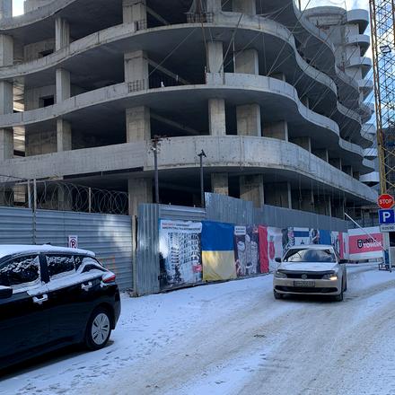 Хід будівництва Unity Towers, вежа B, лютий 2026