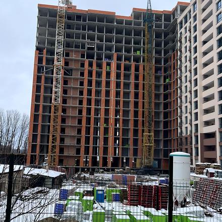 Хід будівництва ЖК HydroPark DeLuxe, 3-4 будинки, лютий 2026