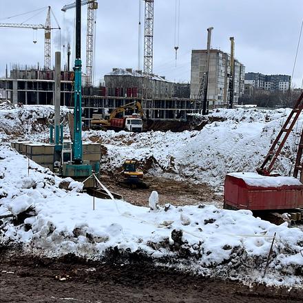 Ход строительства ЖК City, , февраль 2026