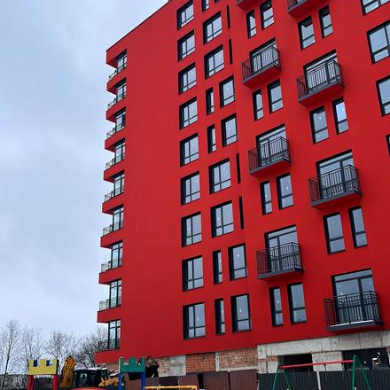 Хід будівництва ЖК Паркове містечко (7 черга), 4 будинок, лютий 2026