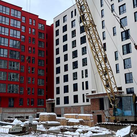 Хід будівництва ЖК Паркове містечко (7 черга), 4 будинок, лютий 2026