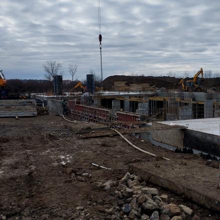 Хід будівництва ЖК Fly Town, 1 секція, лютий 2026